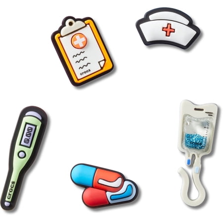 Crocs Jibbitz Healthcare Shoe Charms 5-Pack