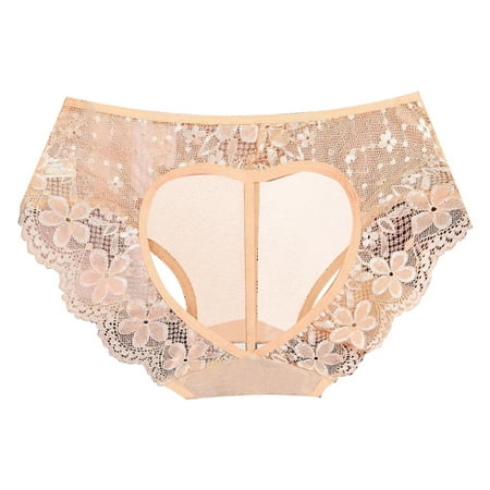 

adviicd Cotton Briefs For Women Women’s Plus Size Underwear Ladies Lace High Waisted Panties Soft Full Breathable Briefs For Women Khaki M