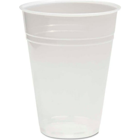 9 oz Boardwalk Translucent Plastic Cold Cups - 2500 per Pack