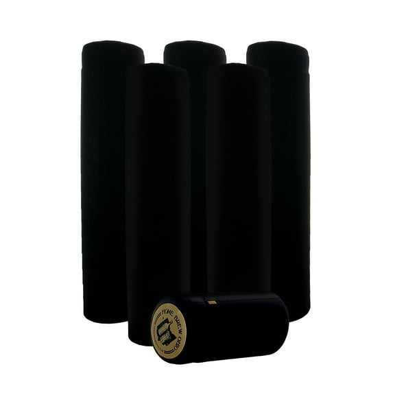 Home Brew Ohio Black PVC w/Home Brew Ohio Logo Black on Gold Top-100 count