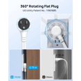 thumbnail image 2 of Enchufe plano giratorio de 360° Power Strip TROND, 6 enchufes, 2 USB, 2 of 7