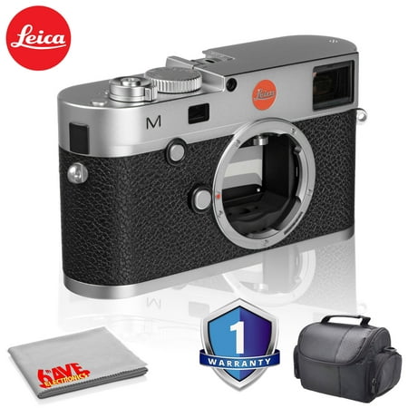 Leica M (Typ 240) Digital Rangefinder Camera (Silver) Bundle with 1 Year Extended Warranty + Carrying Case and