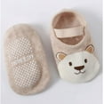 thumbnail image 5 of 6 Pairs Baby Toddler Anti Slip Non Skid Socks with Grip Infant Girls Slippers Cotton Crew Socks, 5 of 7