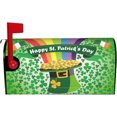 thumbnail image 1 of Rainbow Flags St. Patricks Day Spring Mailbox Covers Magnetic Letter Post Box Cover Mail Wraps Garden Decorations Large Size 25.5 X 21 in, 1 of 6