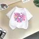 thumbnail image 3 of Camiseta de algodón de verano para niños de Kulomi, divertida camiseta de dibujos animados de Sanrio para niño y niña, camiseta informal de moda para bebé, ropa para niño, 3 of 5