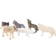 thumbnail image 2 of Juguete modelo de lobo, modelo de lobo de vida silvestre de simulación, modelo de lobo de vida silvestre, modelo de lobo de escritorio, resultados impresionantes, 2 of 12