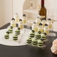 thumbnail image 2 of beehomay Display Risers, 4 Tier Perfume Organizer Stand，Clear Cupcake Stand Holder，Display Risers for Figures,Cake Shelves Retail (2 pack), 2 of 6