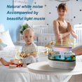 thumbnail image 4 of Rain Diffuser 250ML Essential Oil Diffuser, Cloud Humidifier Rain Water Drip Humidifier with Drip Music Micro Landscape Ultrasonic Diffuser for Bedroom (White), 4 of 6