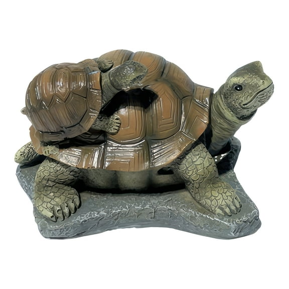 FC Design 5.5"W Tortoise with Baby Figurine Statue Sculpture Ornament Decoration Home/Room Decor and Unique Gift Ideas for Housewarming, Holidays and Birthdays