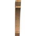 thumbnail image 2 of Ekena Millwork 6"W x 38"D x 44"H Thorton Slat Rough Sawn Bracket, Western Red Cedar, 2 of 4