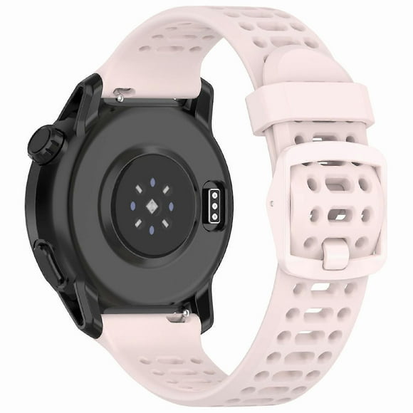 For Coros Pace 2/Apex 2/Apex 42mm Silicone Watch Band Solid Color 20mm Watch Strap