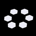 thumbnail image 5 of Hexagon Templates 100Pcs White Patchwork Paper Quilting Accessory, 5 of 11