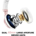 thumbnail image 6 of Wireless Headphones Foldable for Motorola Razr (2023)/(2024)/Plus (2023)/(2024) - Headset w Mic Hands-free Earphones Earbuds Over Ear, 6 of 6