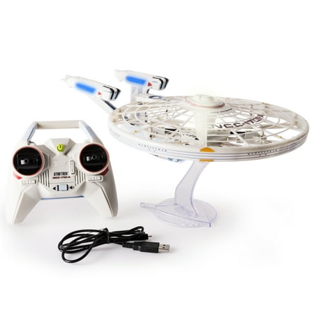 Air Hogs, Star Trek U.S.S Enterprise NCC-1701-A, Remote Control Drone with Lights and Sounds, 2.4 GHZ, 4 Channel