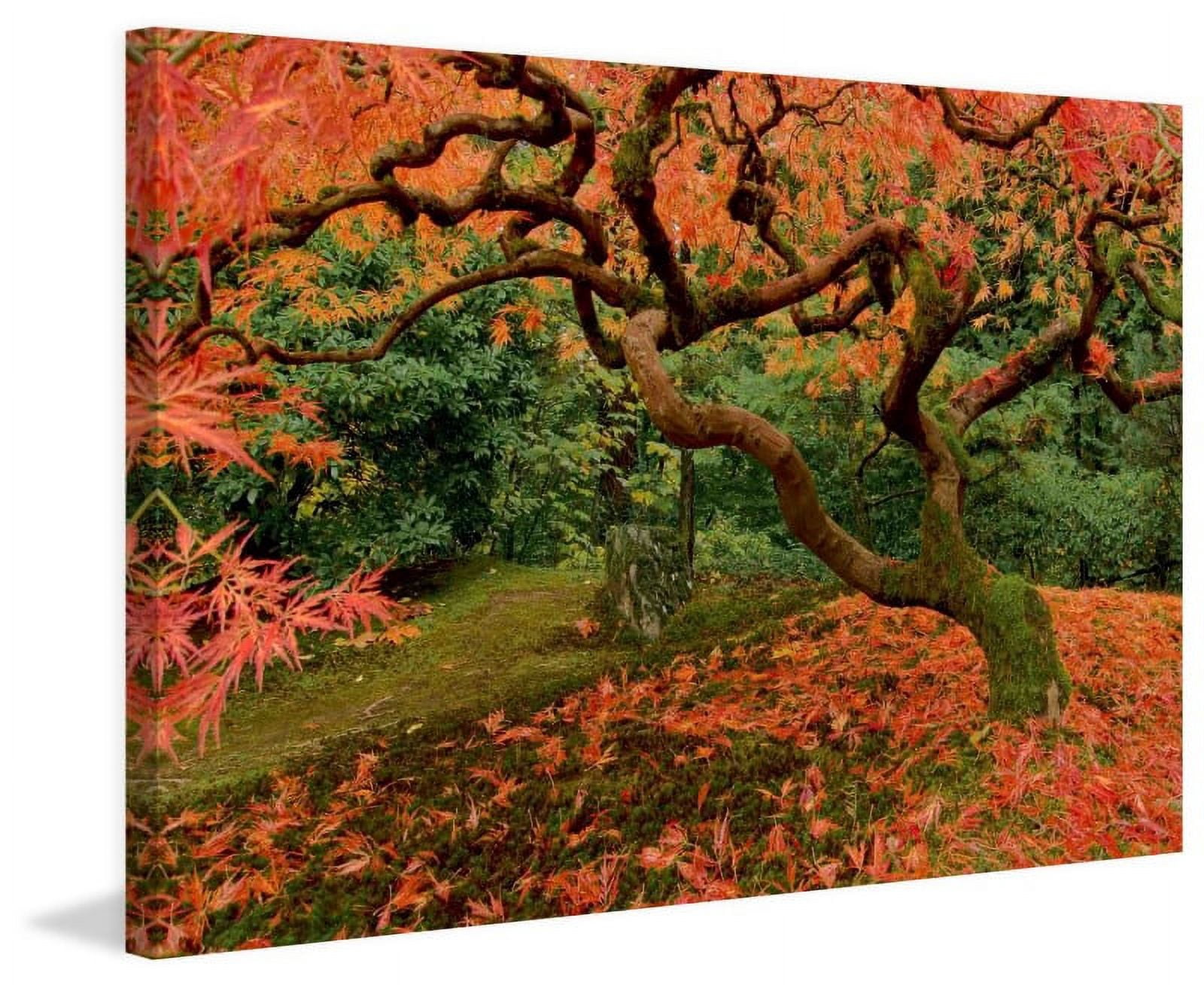 Marmont Hill "Fallen Leaves" Painting Print on Canvas