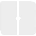 thumbnail image 4 of 10"OD x 1"ID x 3 1/2"C x 1"P Lucan Architectural Grade PVC Contemporary Ceiling Medallion, Two Piece, 4 of 11