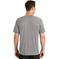 thumbnail image 2 of Sport-Tek ST361 Mens Heather Colorblock Contender Tees, Vintage Heather & White - 4XL, 2 of 6
