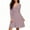 Purple, variant on Winter Dresses for Women Solid Color V Neck Knit Dress A line Long Sleeve Dress Bodycon Midi Dress