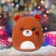 thumbnail image 3 of Almohada de peluche con forma de oso de peluche CozyWorld Romantic, 3 of 9