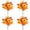 Orange-A, variant on 1 Pc Fall Floral Pick, Autumn Pumpkin Maple Leaf Stem, Artificial Fall Flower Pick for Harvest Halloween Thanksgiving Table Vase Home Decor, 9.84 x 7.87 in