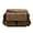 Crazy Horse Leather Light Brow, variant on Men's Casual Leather Shoulder Messenger Bag,Brown