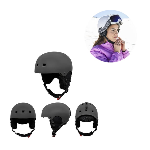 Nuevo Esquí Snowboard Protector A Prueba Viento para Al Aire Libre para Hombres Y Mujeres Amortiguador Y Anticaída (M Black)