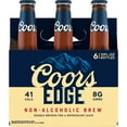 thumbnail image 2 of Coors Edge, 6 Pack, 12 fl oz Glass Bottles, 0.4% ABV, 2 of 5