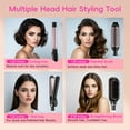 thumbnail image 3 of Nicebay Curling Iron Set-Instant Heat Hair Curling Wand Set with Curling Brush,, 3 of 5