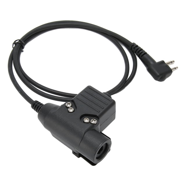 Adaptador de walkie talkie, adaptador de micrófono PTT, adaptador de auriculares PU, adaptador Push to Talk, eficiencia óptima