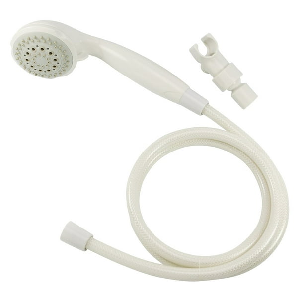 Boston Harbor HandHeld Shower Head 5 Spray Functions Plastic White