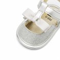 thumbnail image 4 of Yoyauz Baby Girl Mary Jane Shoes Anti Slip Rubber Sole Ballet Slippers Princess Dress Wedding Shoes Newborn Kids Shoes Toddler Shoes（0-12 Month）, 4 of 9