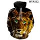 thumbnail image 3 of Sudadera con capucha de gran tamaño con estampado 3D de Love Boar Hunting para hombre, ropa deportiva informal de calle unisex, novedad de 2023, 3 of 5
