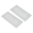 thumbnail image 4 of 2 cubiertas de ventilación a prueba de bebés, de silicona, protectoras y seguras para el suelo del hogar, color gris, 4 of 14