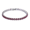 thumbnail image 1 of Luxury 4mm Cubic Zirconia Tennis Bracelets, 1 of 4