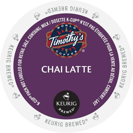 Timothy's Chai Latte K-Cup Portion Pack