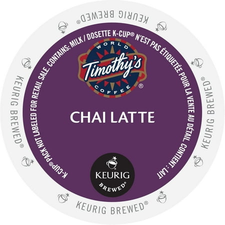 Timothy's  Chai Latte K-Cup Portion Pack