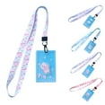 thumbnail image 2 of ID Card Holder Fashion Creative Cute Badge Holder Name Tag Holder with Lanyard, 2 of 3