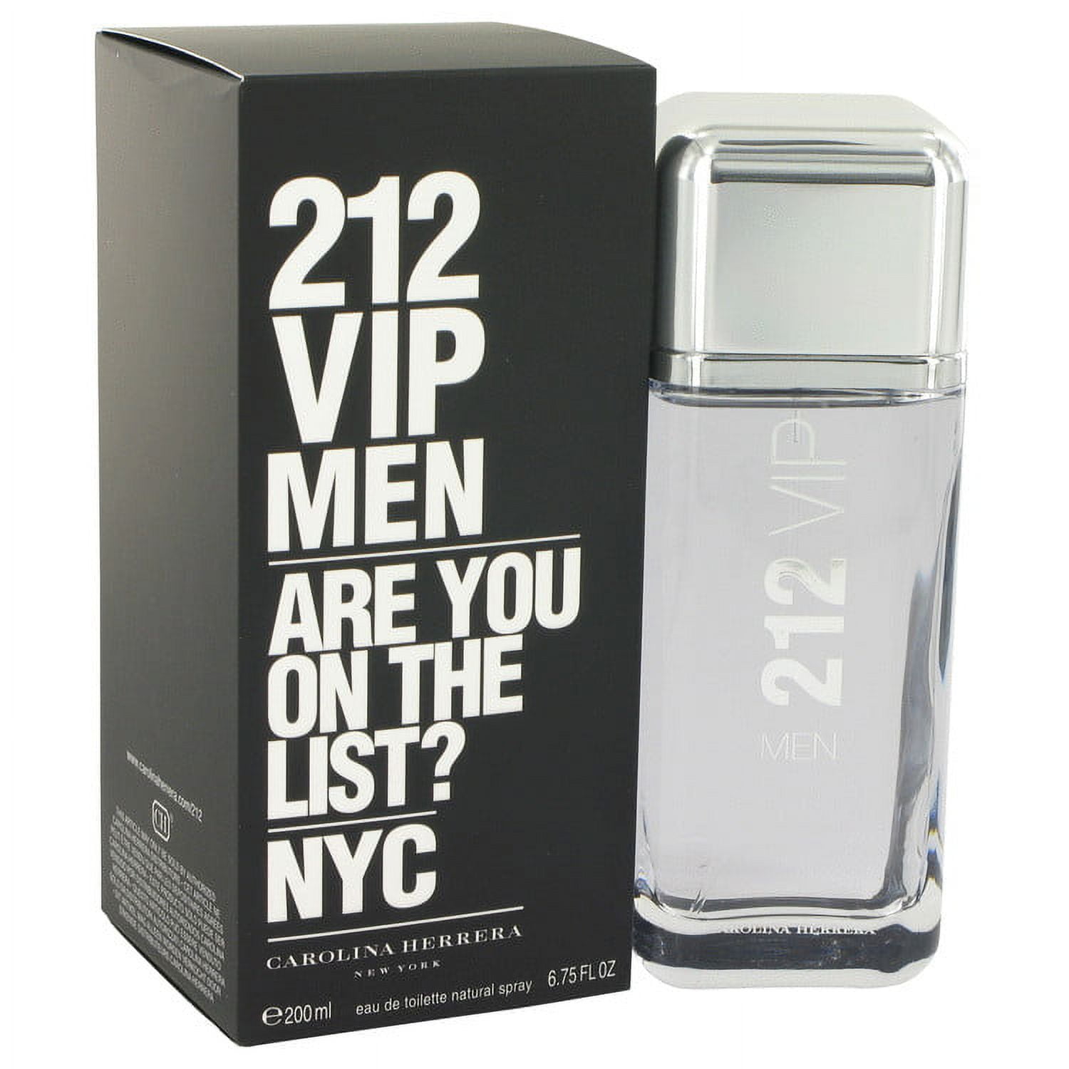 [正規品] Carolina Herrera 212 VIP Men 100ml 212 VIP by Carolina Herrera for Men - 6.75 oz EDT Spray