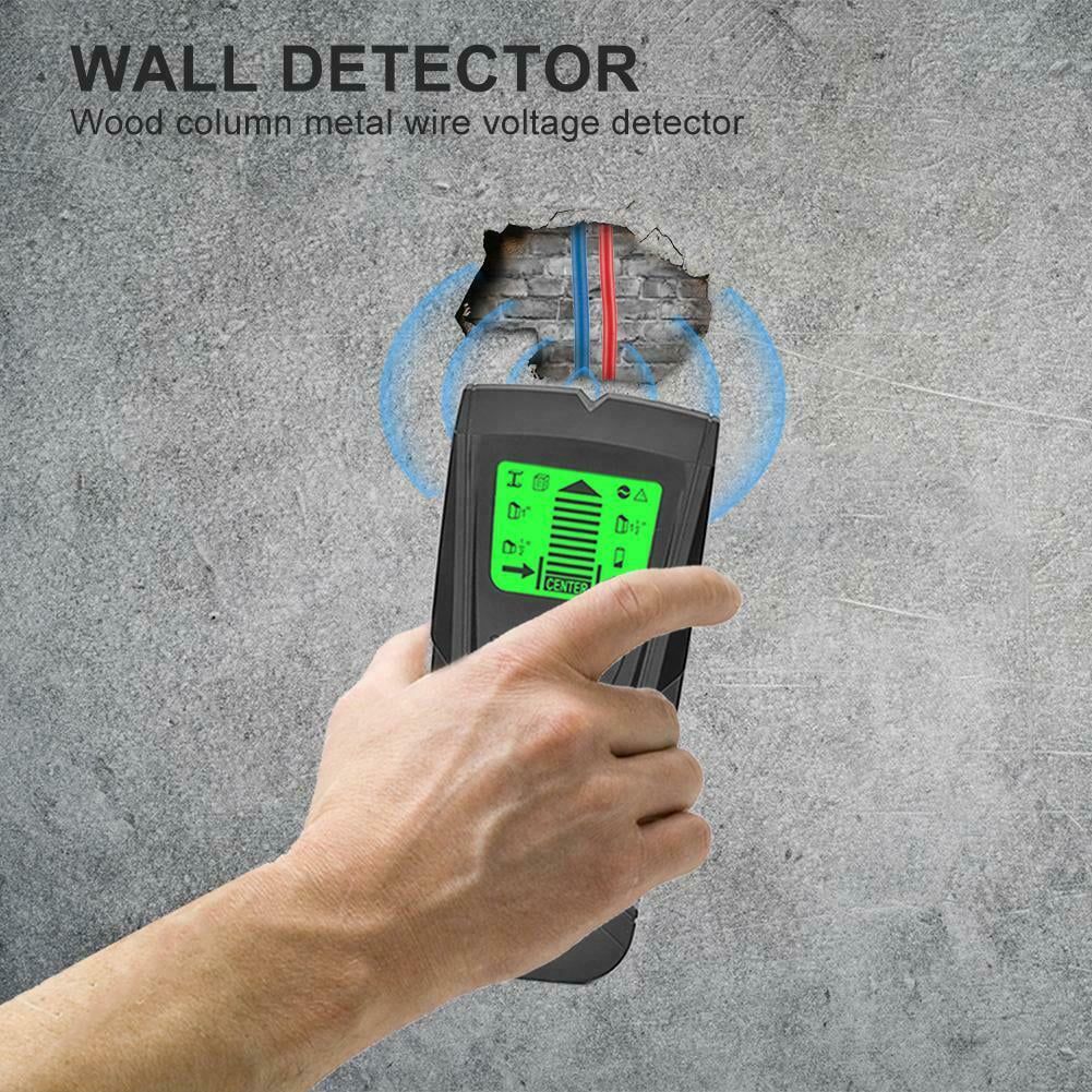 Wall Wood Stud Detector Finder Scanner Metal Wire Cable Pipe Tester Meter