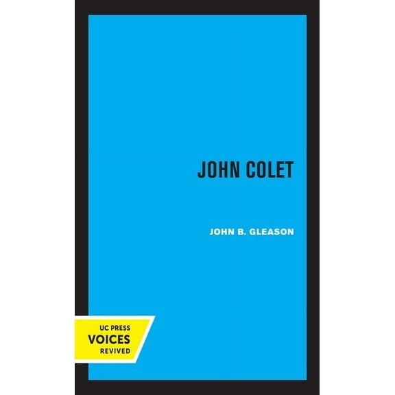 John Colet, (Hardcover)