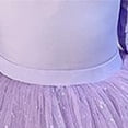 thumbnail image 6 of LYMAYTER Ballet Leotards for Girls Long Sleeve Leotard Glitter Tutu Skirt Cute Ballet Practice Set 3-11Y, 6 of 8