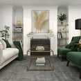 thumbnail image 2 of 48" x 37" Palm Tree Framed Wall Art with Silver Frame, by DecMode, 2 of 5
