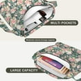 thumbnail image 3 of Sunflower and Peony Pattern Crossbody | Spacious Casual Purse | Fashionable for Young Women, 3 of 5