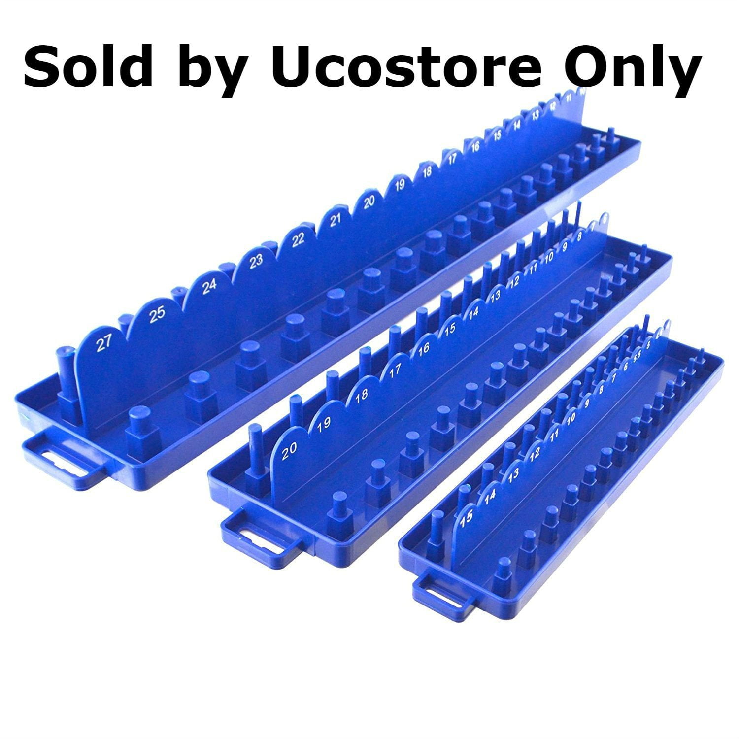 ShopTek / CH Socket Set Tray Organizer Case with Double Rows (METRIC