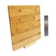 thumbnail image 5 of Tableros de bloqueo de tablero de bloqueo de madera tablero de clavijas Premium para tejer tapetes de bloqueo de para, 5 of 9