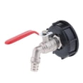 thumbnail image 1 of Adaptateur de Tuyau de Réservoir Solide IBC 2 Pouces Gros & Robinet S60*6, Multi-Usage, Durable, 1 of 9