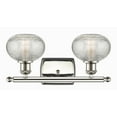 thumbnail image 5 of 516-2W-PN-G555-6CL-Innovations Lighting-Ithaca - 2 Light Bath Vanity In Industrial Style-8 Inches Tall and 16 Inches Wide-Polished Nickel Finish, 5 of 7