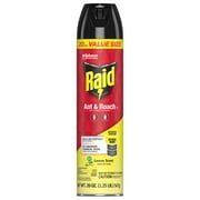 Raid Defend Indoor Roach & Ant Killer Bug Spray, Lemon Scent, Value Size, 20 oz