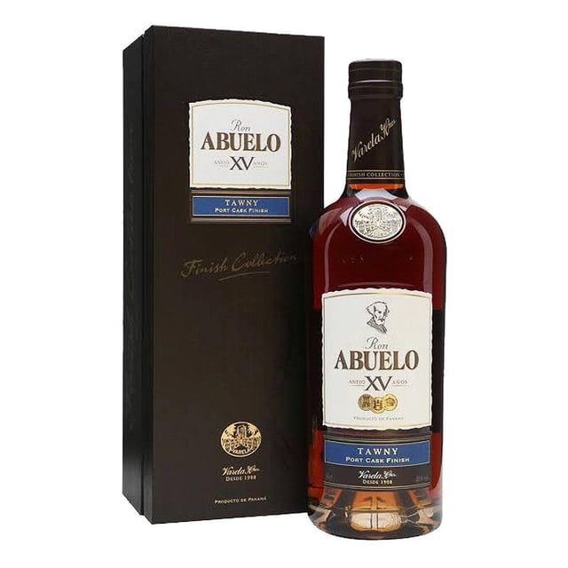 Paquete de 3 Ron Abuelo Finish Collection Tawny 750 ml Abuelo Paquete de 3