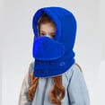 thumbnail image 3 of Viluyesy Teen Girls Trapper Hat Fleece Lined Winter Warm Hat with Ear Flaps Pull-On Design Warm Snow Hat Blue Size Free Size, 3 of 4